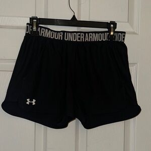 Under Armour Women's Black Athletic Shorts